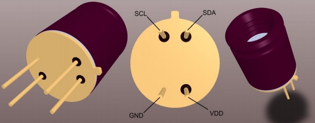Chart - Melexis MLX90641 16 x 12 IR Array Sensors